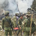 ავიაკატასტროფა: კოლუმბიაში ჩამოვარდა სამხედრო თვითმფრინავი, რომლის ბორტზეც 115 ჯარისკაცი იმყოფებოდა