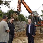 ჯუმათის მამათა მონასტერთან გზის სარეაბილიტაციო სამუშაოები მიმდინარეობს