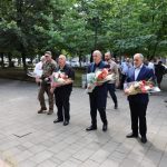 გურიის მხარეში სახელმწიფო რწმუნებულის მოადგილეებმა აგვისტოს ომში დაღუპულ გმირებს პატივი მიაგეს